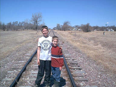 Description: Description: Description: Description: Description: Description: Description: C:\@@@web\momsimages\David and Tyler on tracks.jpg
